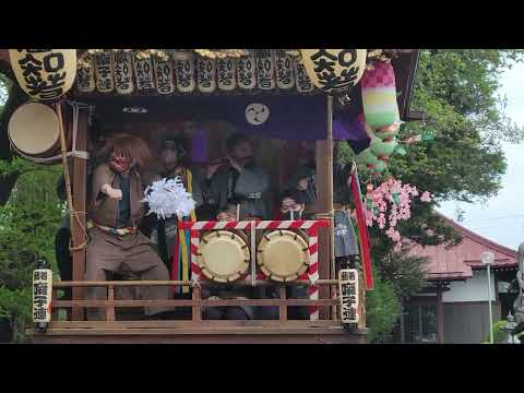 藤橋杣保葛神社例大祭囃子2022年