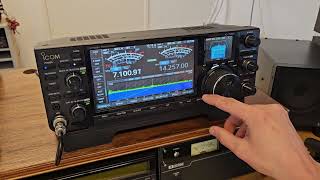 ICOM IC-7760 HF & 50MHz 200 Watt Demonstratie "First look"