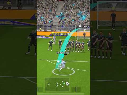 Messi 99 Free Kick Accuracy Vs Goal Or No Goal #trending #alphagameshz #efootball2025