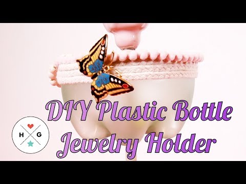 Plastic Bottle Jewelry Hanger | HG Craft | HelloGiggles