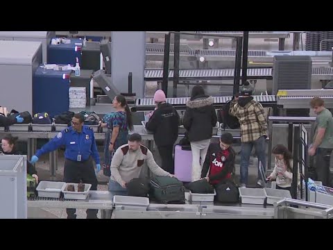 Holiday travel underway at DIA, across the US