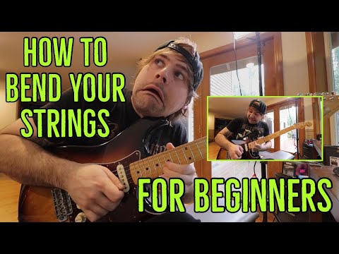 how to bend your strings (for beginners)