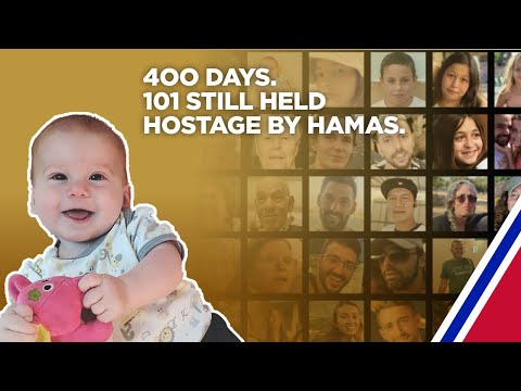 101 Hostages still in Hamas captivity. 400 days since October 7.