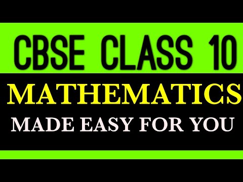 MATHEMATICS CBSE/ CLASS 10