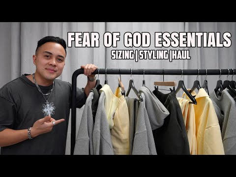 Fear of God Essentials Winter 2024 SIZING & STYLING GUIDE