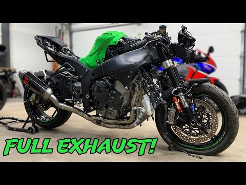 Rebuilding A Wrecked 2021 Kawasaki ZX10R (Part 7)