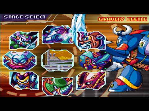 MegaMan X3: Zero Playable V4.4 ~ 100% Part 2 (Gravity Beetle) 4K