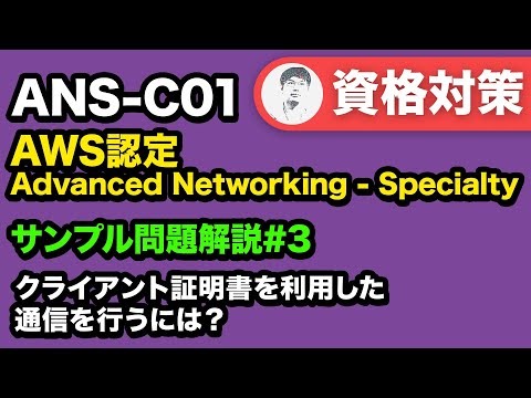 NLBでできることを理解しよう【ANS-C01 AWS認定 Advanced Networking - Specialty サンプル問題解説 #03】