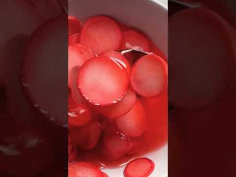 Pickled Radish (Easy Recipe - 3 ingredients)