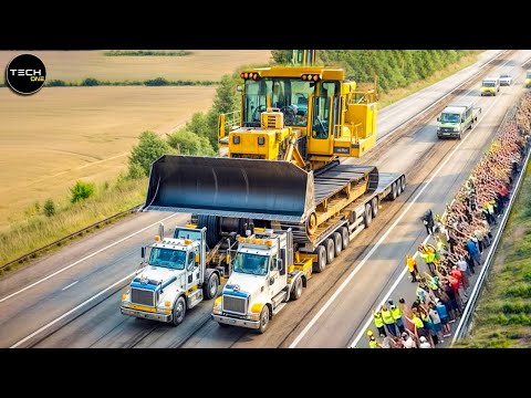 Extreme Dangerous Monster Truck Driving Skills | Oversize Load Heavy Equipment Working #14