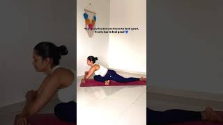 Yoga practice | Asana flow ft. Tatwika #ytshorts #yogapractice #love #yogaroutine #motivation