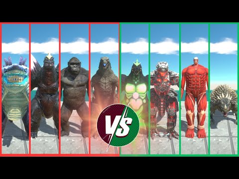 Team Godzilla 2014 vs Team Super Godzilla - Who Will Win?