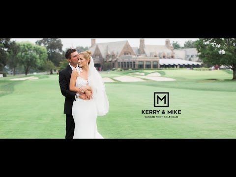 Winged Foot Golf Club Wedding - Kerry & Michael