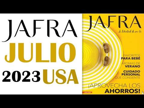 JAFRA  CATÁLOGO  JULIO  2023  USA