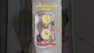 #Shorts #kesarbadammilk | KESAR BADAM MILK RECIPE