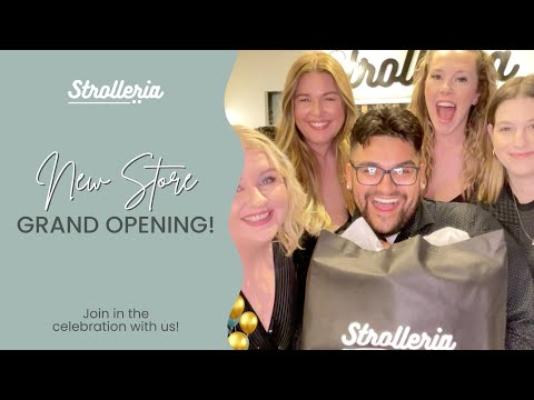 Strolleria New Store Grand Opening Event | Baby Gear Retailer