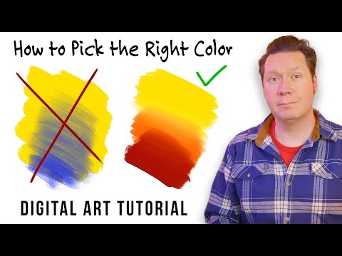 How to Pick Colors That Look Good - Digital Art for Beginners