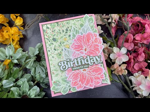 EASY Distress Watercolor | SSS Blissful Bouquet