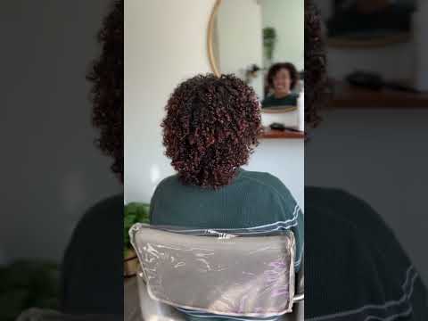 Results After Her First Curly Cut Ever! #hairtransformation #hairjourney #healthyhair #haircut