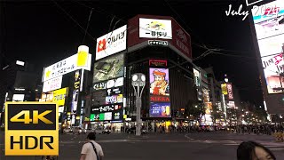 [4K HDR] 札幌すすきの散策2024 / Strolling around Sapporo Susukino 2024 (Hokkaido, Japan)