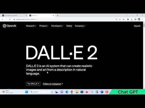 What is Dall E 2 in ChatGPT?