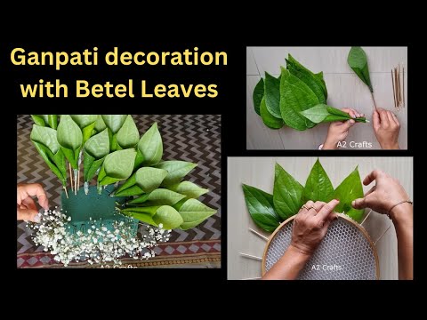 Low Budget Last Minute Eco Friendly Ganapati Decoration In Just 5 Minutes