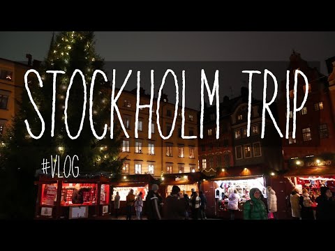 【Vlog】a day trip to Stockholm🇸🇪