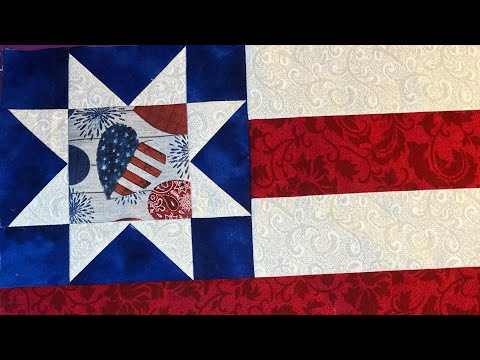 Build a Block: Patriotic Series: Flag