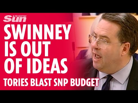 Craig Hoy blasts SNP budget - John Swinney is out of ideas & SNP is running out of time