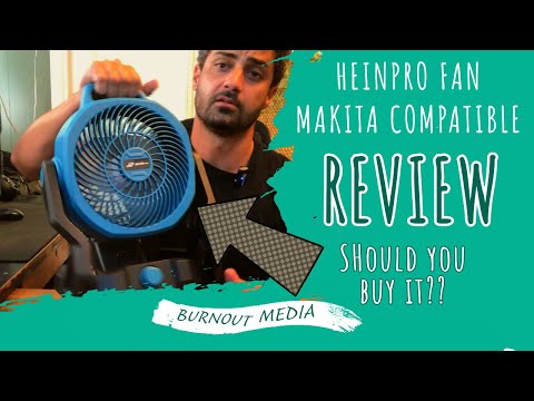 How good is it? The HEINPRO Makita Compatible Jobsite FAN