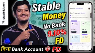 Get 9.10% Interest On FD 🔥 - Stable Money FD App Review 2024 | Best FD Rates 2024 🤑