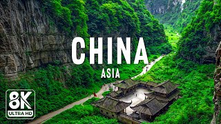 China 8K UHD - Explore Asia's Enchanting Skyline With Relaxing Music