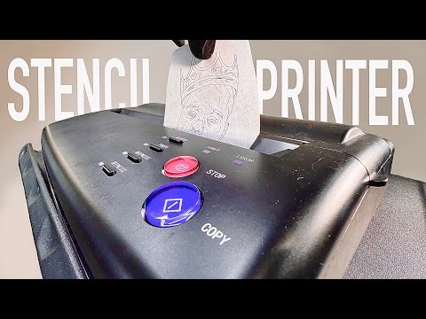 Tattoo stencil printer tutorial