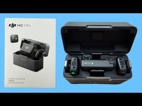 DJI Mic Mini Unbox and DJI Mic 2 Comparison