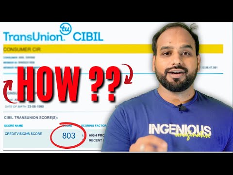 Achieving An 800+ Cibil Score I Credit Score Kaise Badhaye I 2024