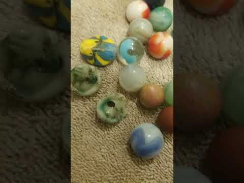 14 marbles Today3 broken! #kentuckydiggersteve #digger #likeandsubscribe #marbles #madness #youtube