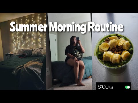 6am Summer Morning Routine | 2024  *realistic*