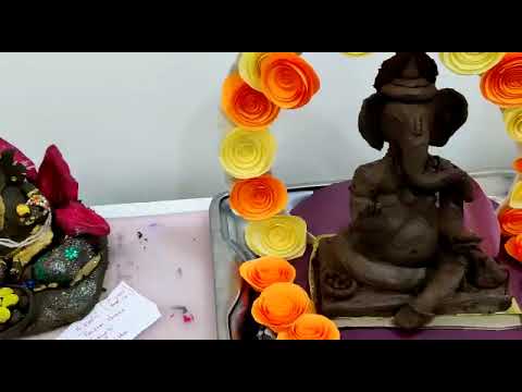 CLAY GANAPATHI PRATHIMA's Done by our intermediate students || Lakshya Junior Collage