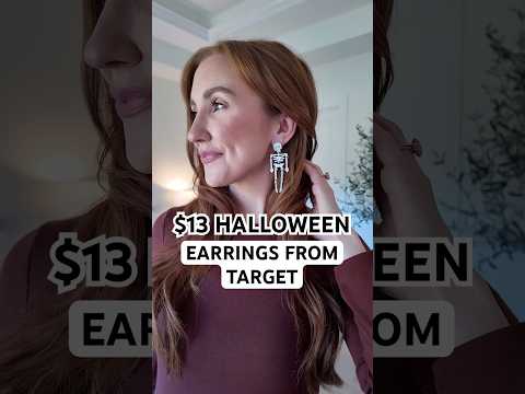 MUST HAVE Target Earrings for Halloween 🎃 #targetstyle #halloweenfashion #targetfinds #targethaul