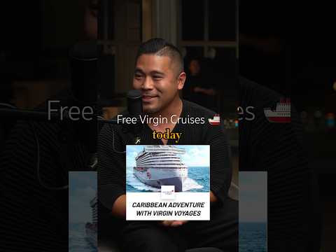 Free Virgin Cruises 🚢 #cruiseship #virginatlantic #travelhacks #creditcardtips #freetravel #short