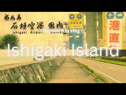 【沖縄trip vlog ①】石垣島到着〜バスで港まで〜港付近散策