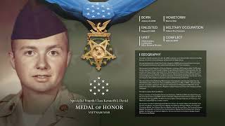 Medal of Honor Story: U.S. Army Specialist 4th Class Kenneth J. David