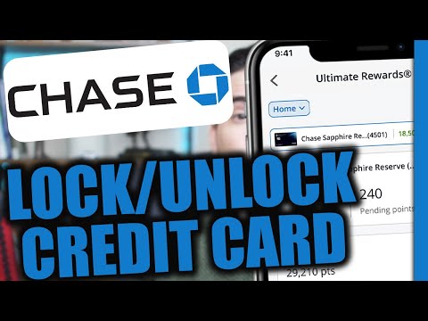 How to Lock/Unlock Card on Chase App