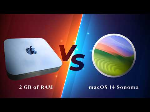 Can you run macOS 14 Sonoma with 2 GB of RAM?