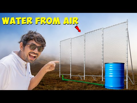 We Made Water From Air | हवा से  पानी ?...100% Working Method 😯