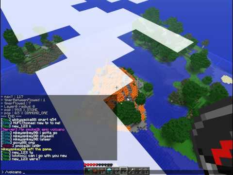 Minecraft Awesome Vulcano Epiness!