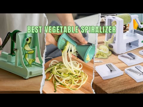 Revolutionize Your Meals with the 7 BEST Vegetable Spiralizer!