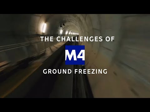 The challenges of M4 - Ground freezing