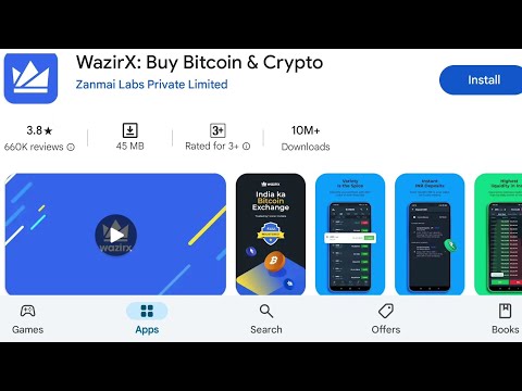 How To Install Wazirx Buy Bitcoin & Crypto App's | How To Download Wazirx Buy Bitcoin & Crypto App's