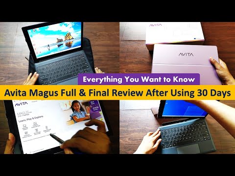 Avita Magus 2in1 Laptop Final Review after Using 30 Days | Windows 10 Detachable Laptop cum Tab